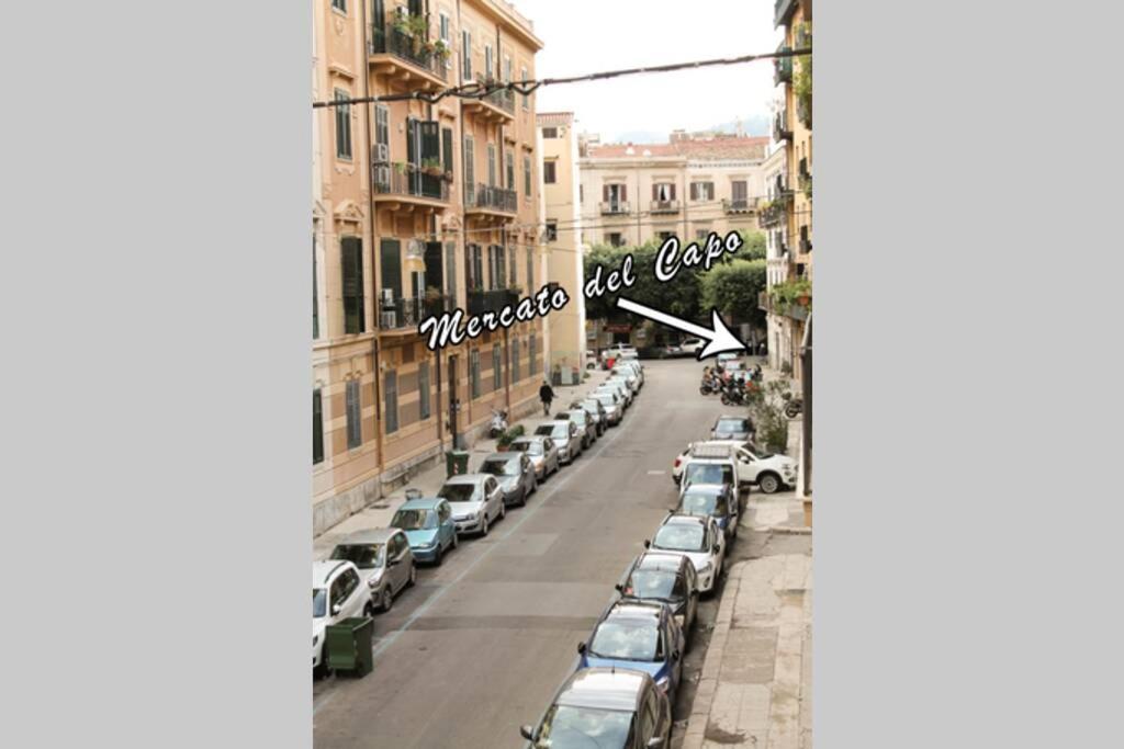 A Casa Di Enza B&B ปาแลร์โม ภายนอก รูปภาพ